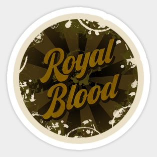 royal blood Sticker